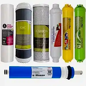 Açık Kasa 7 Aşamalı Su Arıtma Cihazı Filtresi