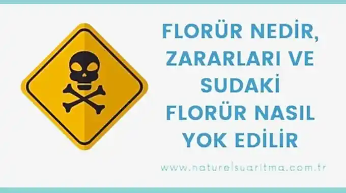Florür Nedir, Zararları ve Sudaki Florür Nasıl Yok Edilir
